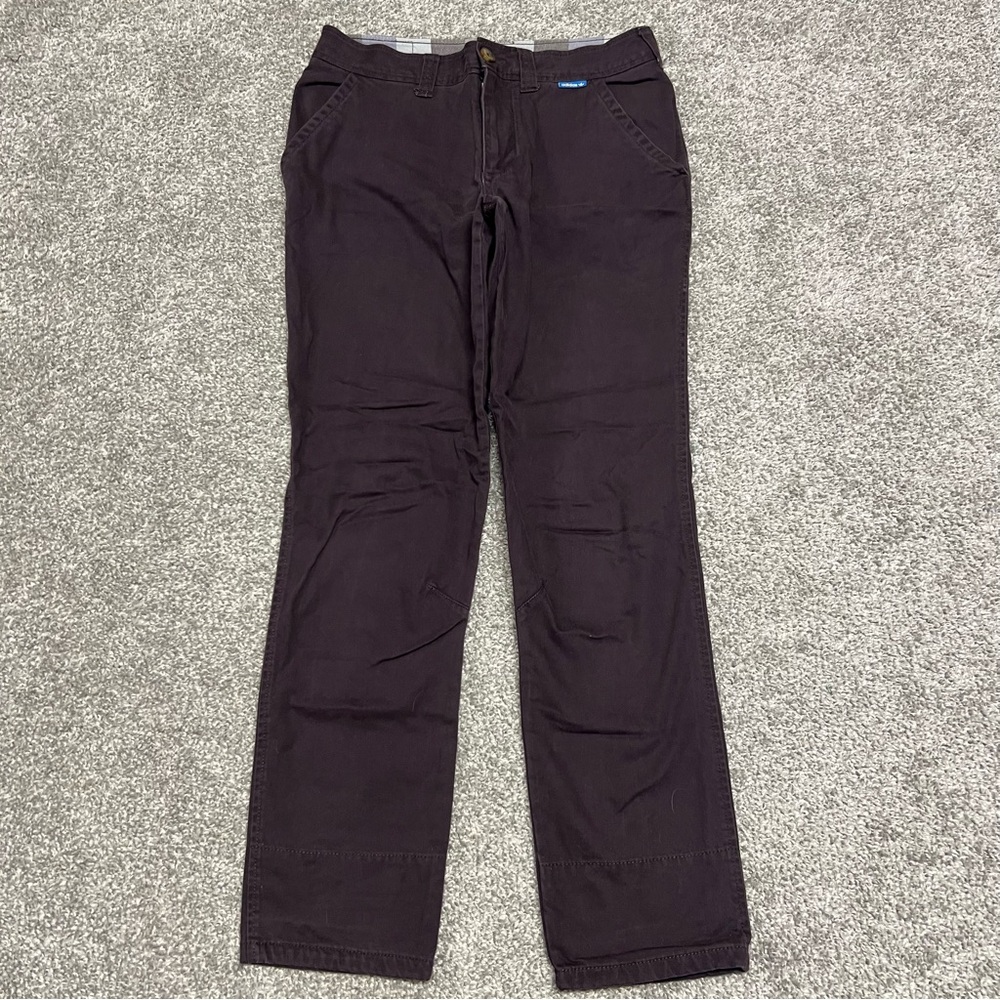 Adidas Skateboarding pants Size 30 Purple Chino Khaki Mark Gonzales 30x29 G84989